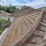 Clean and professionally installed rain gutter system in Dublin.